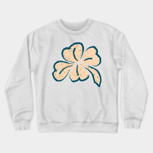 Pastel Clover Shamrock Drawing Crewneck Sweatshirt